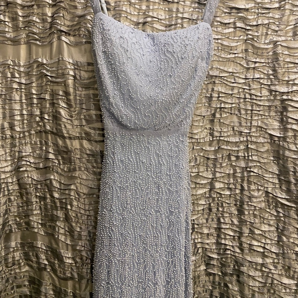 Windsor Light Blue Textured Dress size XS